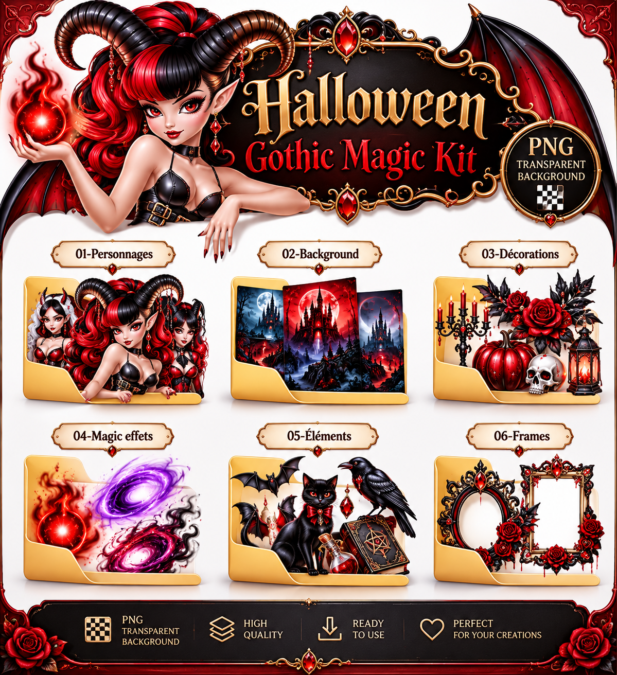 (image for) Halloween Gothic Magic Kit